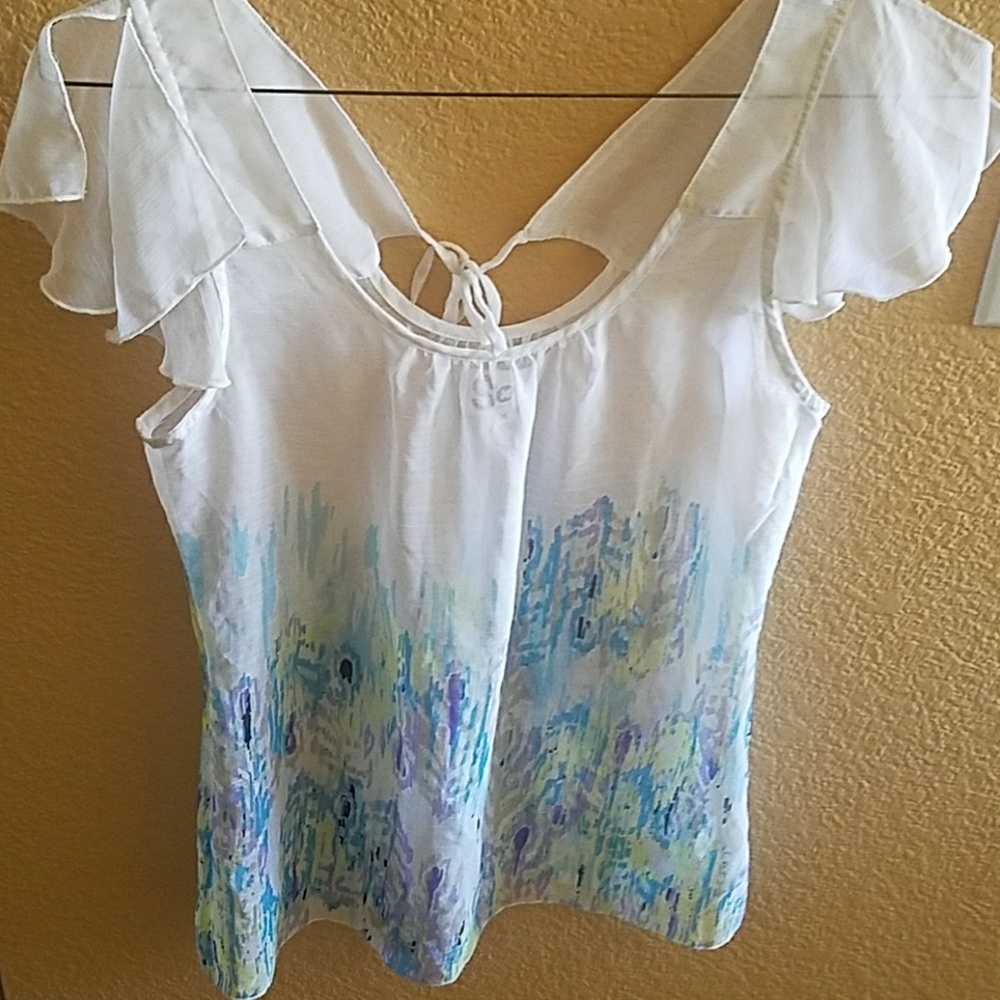 So watercolor top