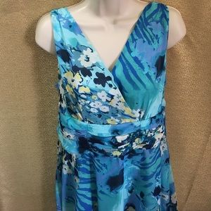 Long flowy lined dress