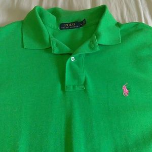 Ralph Lauren LRG GREEN POLO
