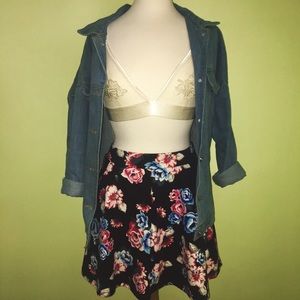 off-white lace floral bralette