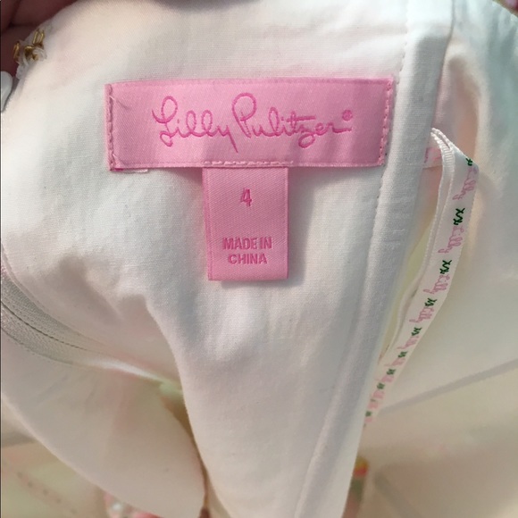 Lilly Pulitzer Flower Eyelet Dress - Picture 3 of 3