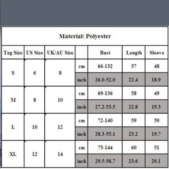 Boho women's off the shoulder long sleeve top - Picture 5 of 5