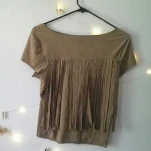 Fringe shirt