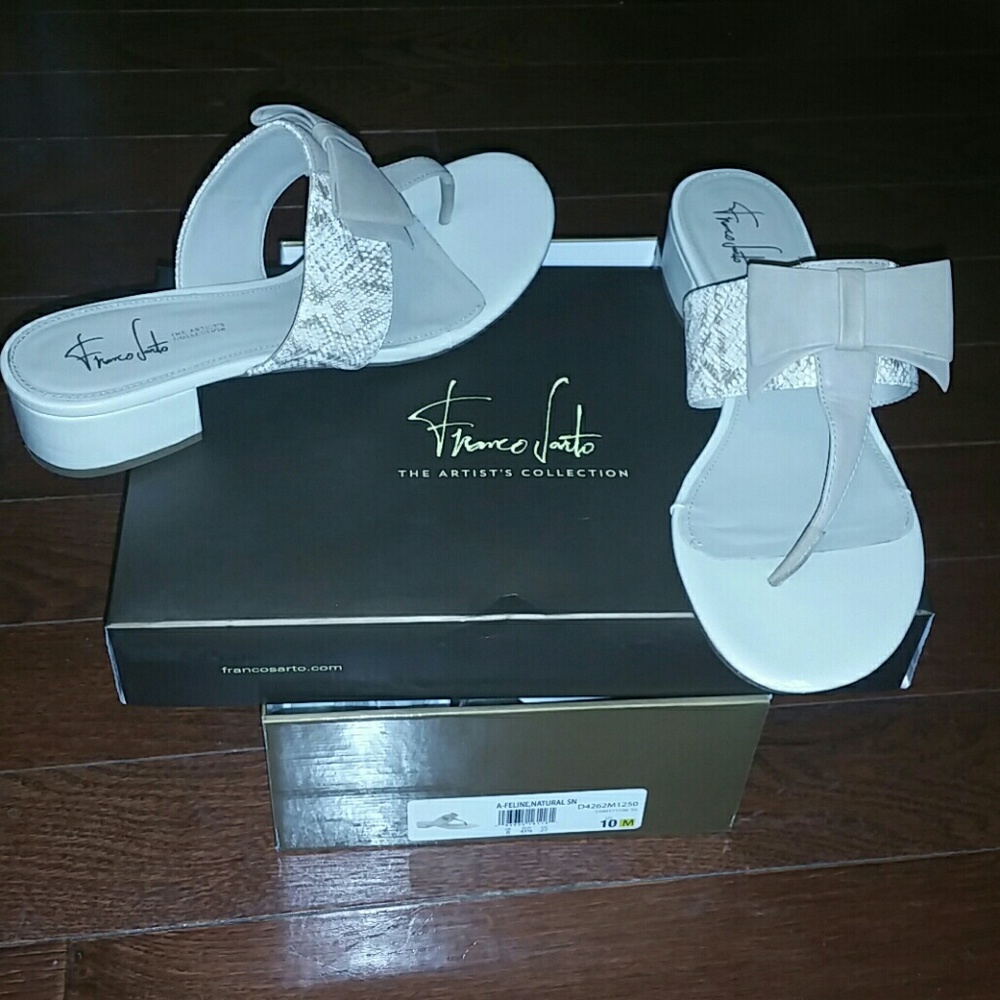 Franco Sarto Sandals Worn Once