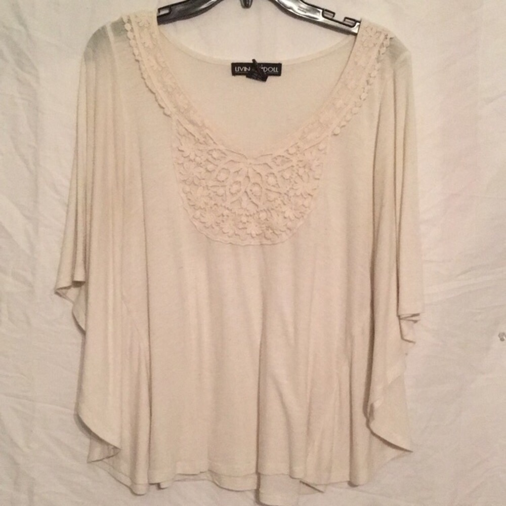 White Flowy Blouse