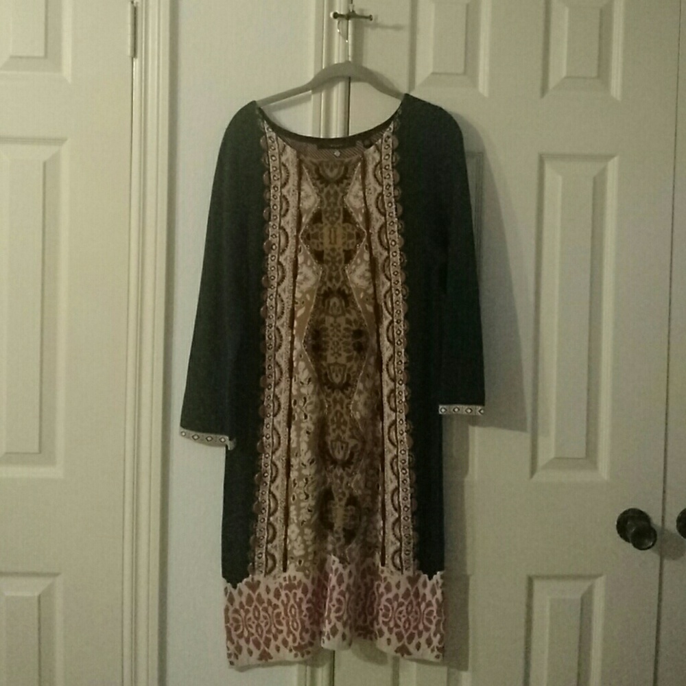 Knitted and Knotted sweater dress (Anthropologie)
