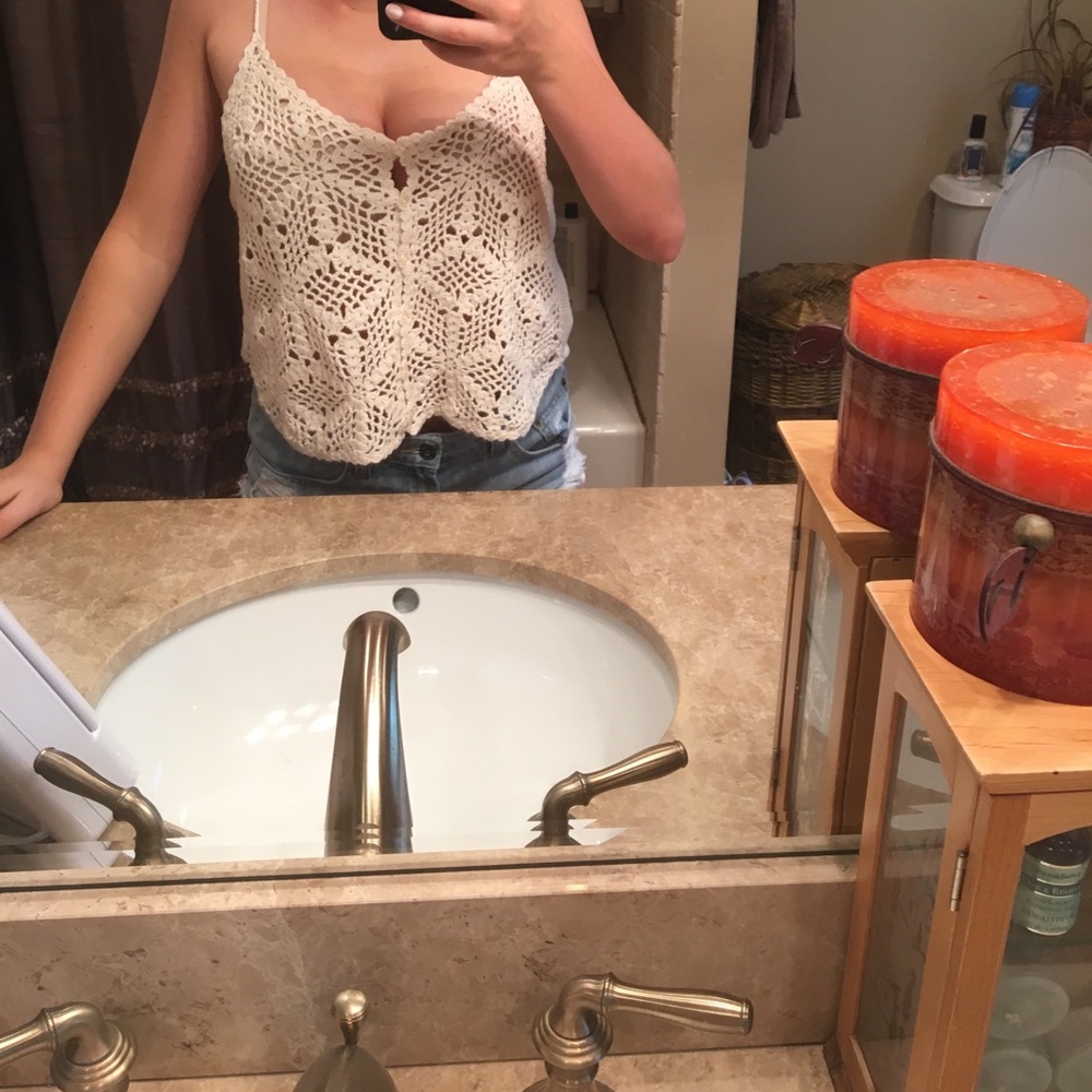 Crochet tank top