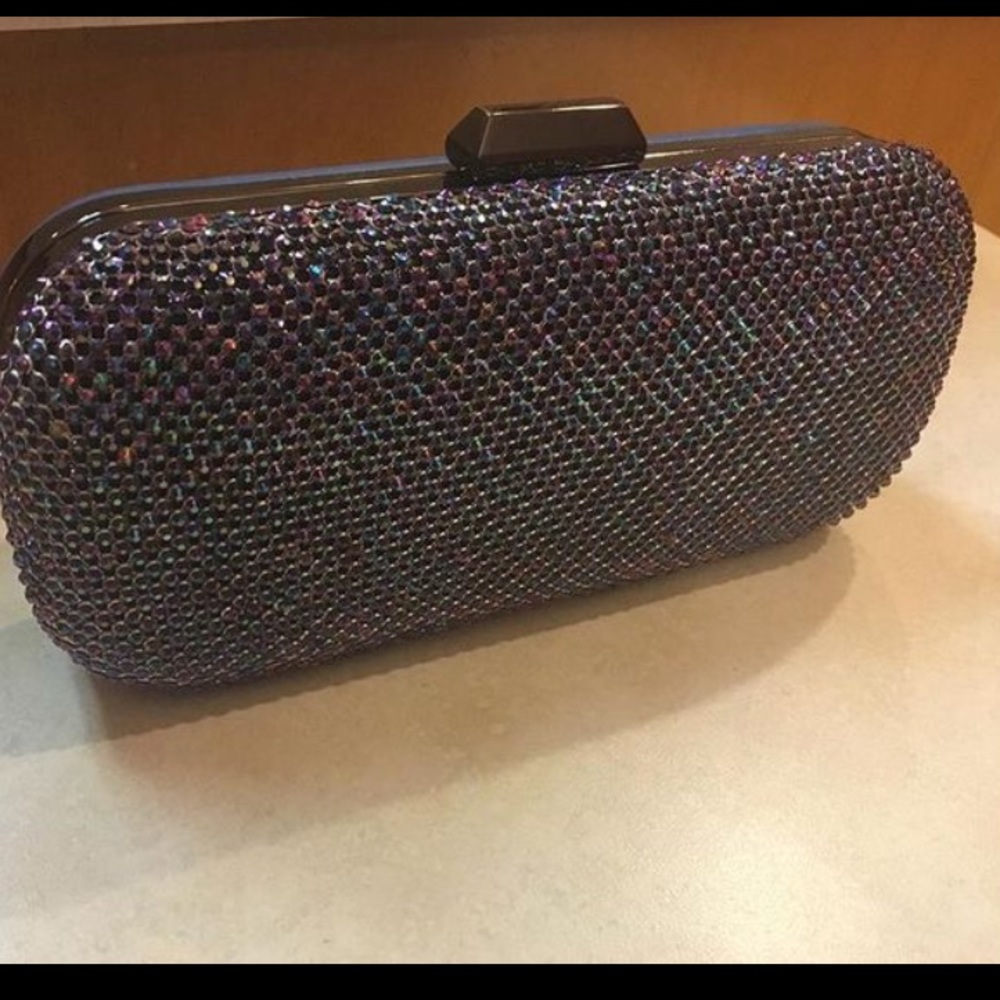 Iridescent clutch / purse / evening bag / handbag