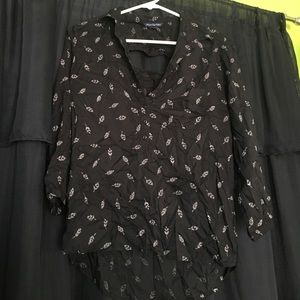 American eagle button down