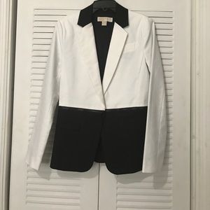 Brand new MK blazer black and white