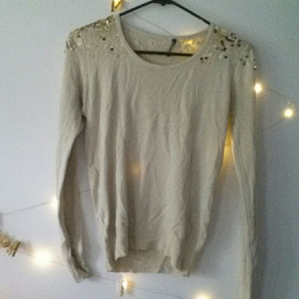 Comfy sequin sweater