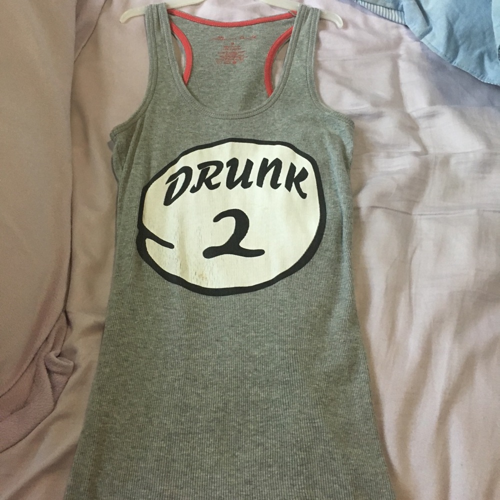 Drunk 2 tank top