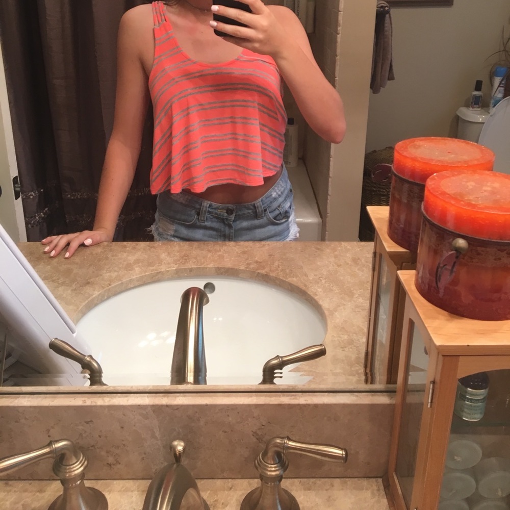 Strappy tank top