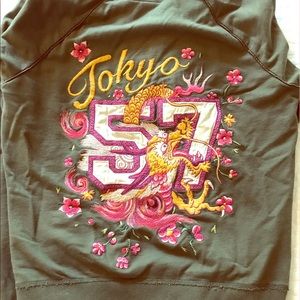 Lucky Brand embroidered hoodie