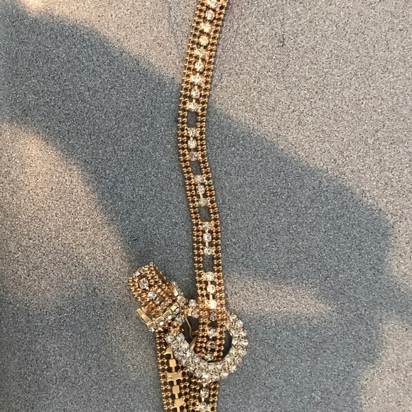 Vintage rhinestone belt - Picture 4 of 6