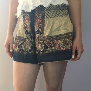 Free People Bohemian Soft Shorts