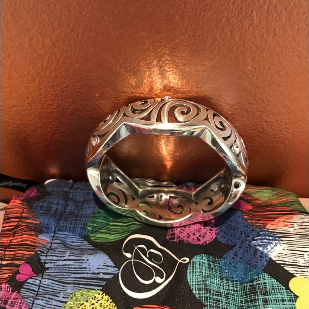 Brighton London Groove Hinged Bangle