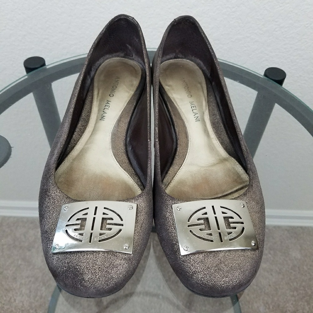 Antonio Melani Silver Flats