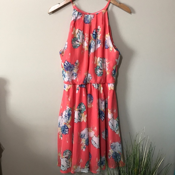 Lush Dresses & Skirts - 🔥weekend cut! {Lush} perfect floral skater dress