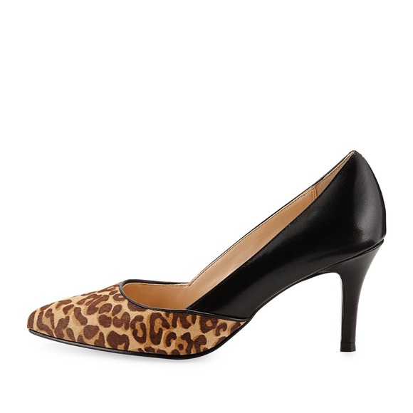 LIKE NEW Cole Haan Pump Pointed Toe Leather Heels - Picture 4 of 5