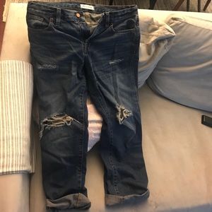Madewell boyjean size 29
