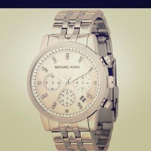 Mother of Pearl Chronograph Watch