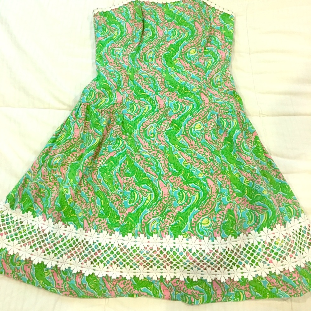 Lilly Pulitzer Alligator print dress