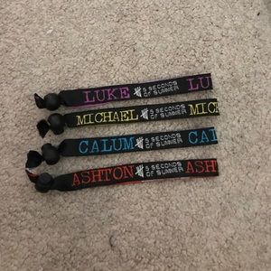 5 Seconds of Summer Member Bracelets