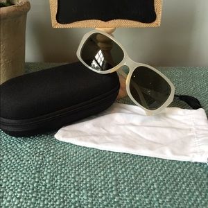 Smith Optics Facet Vintage White Sunglasses