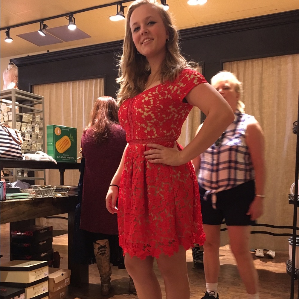 Francesca's Red Dress