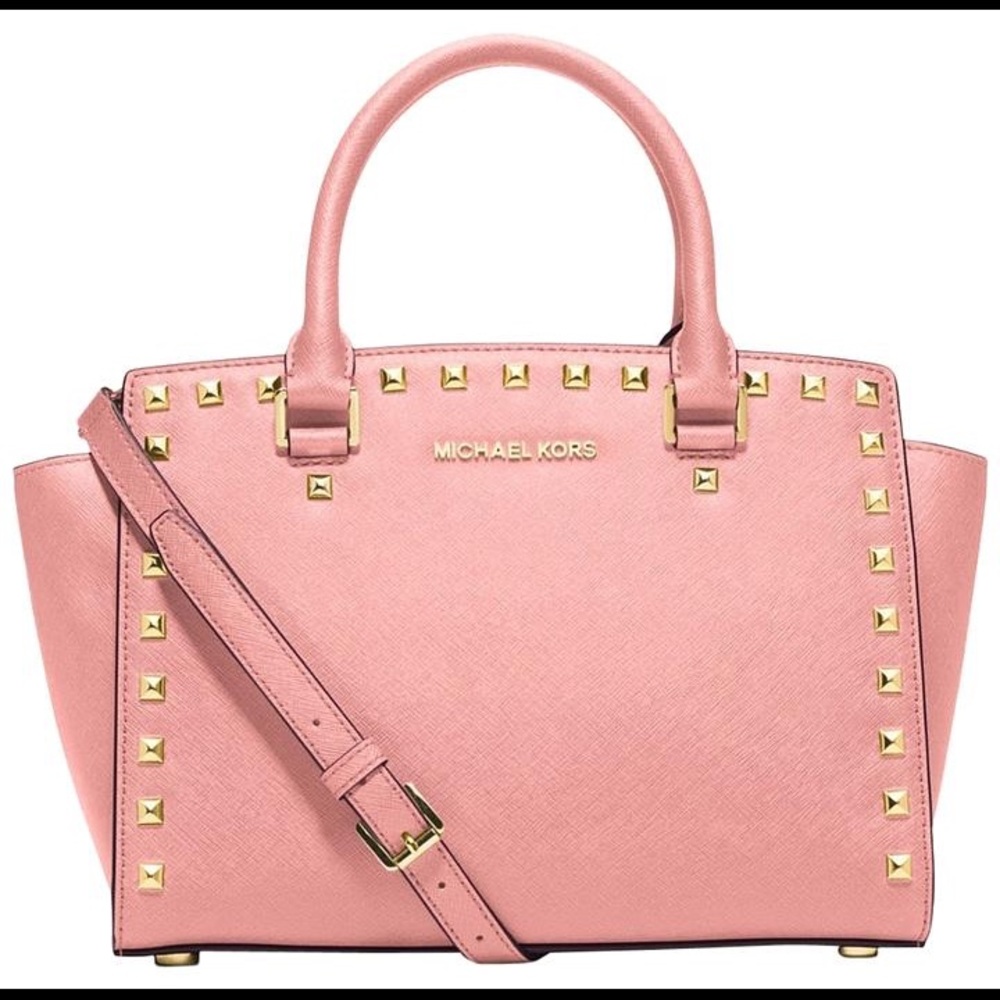 Lowest‼️🆕 Michael Kors Studded Selma Bag - Picture 3 of 8