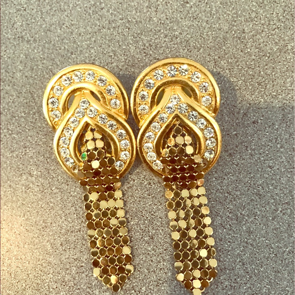 Vintage costume jewelry earrings
