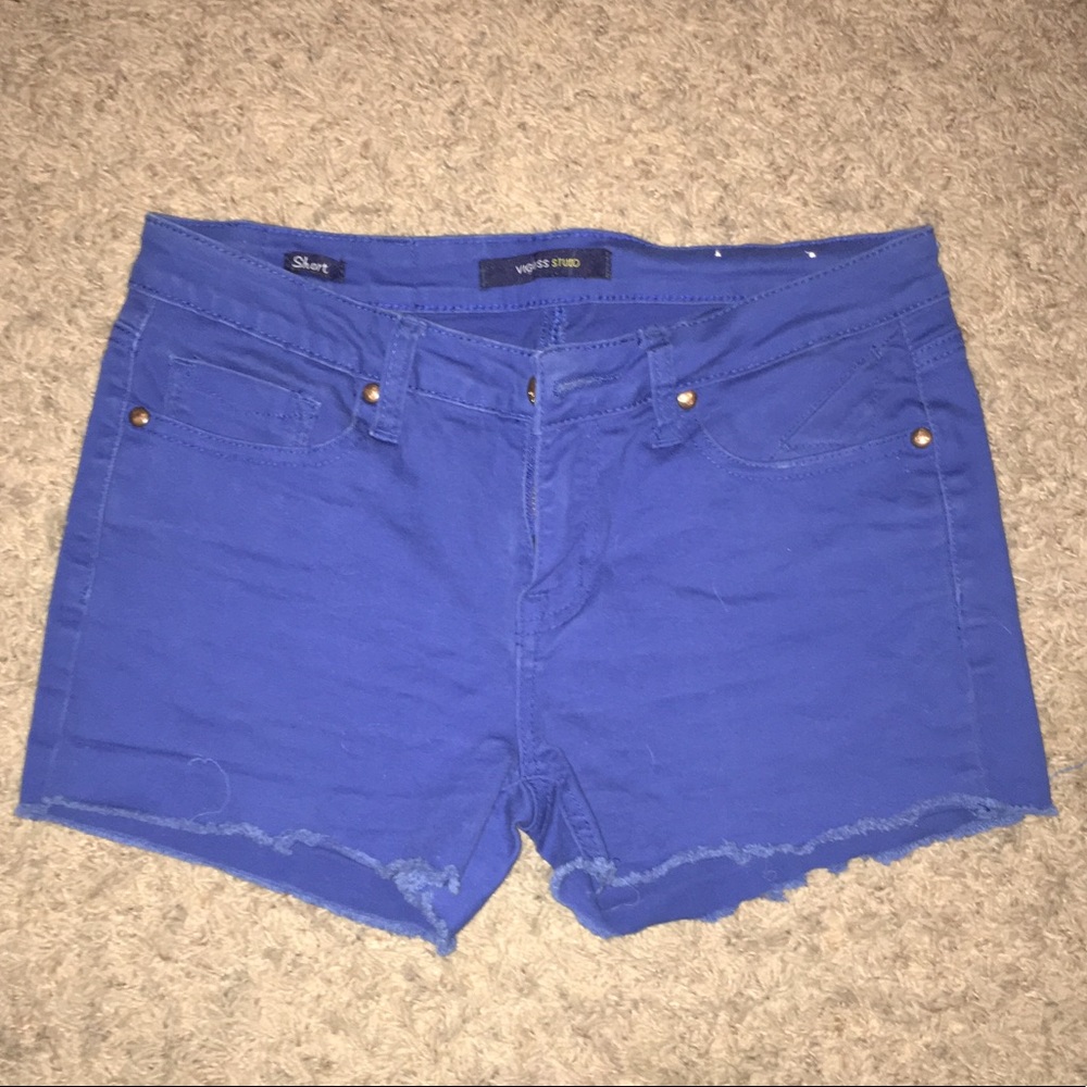 Vigoss Cut Off Blue Jean Shorts