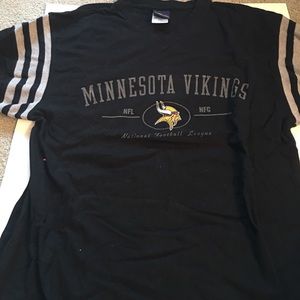 Minnesota Vikings V-Neck Long Sleeve Shirt