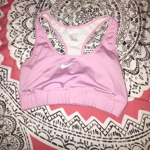 nike pro sports bra