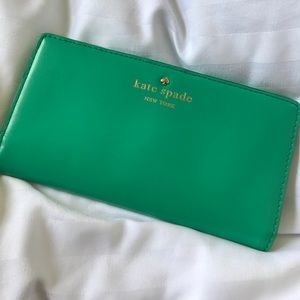 Kate Spade Stacy wallet-Teal
