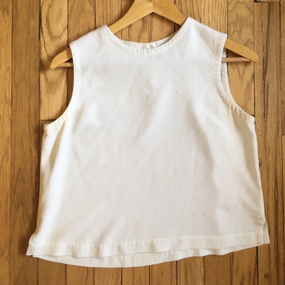 Eileen Fisher Tops - Eileen Fisher 100% Silk Textured Shell Size Small