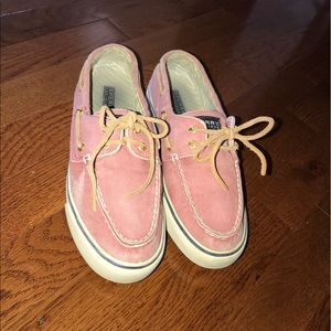 Pink Sperry --- worn once. Great condition