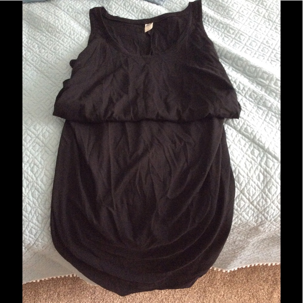 Old Navy maternity maxi dress