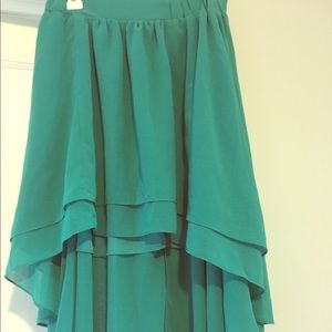 High Low skirt