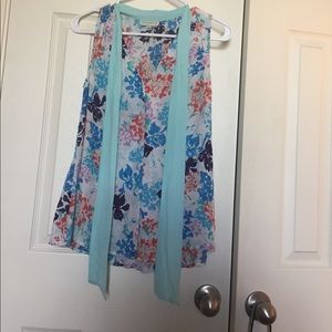 Annie Griffin "Abbay" floral silk Boise Sz XS