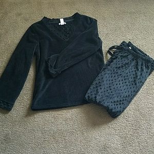 Sweet lounge wear, sleep set. Large.
