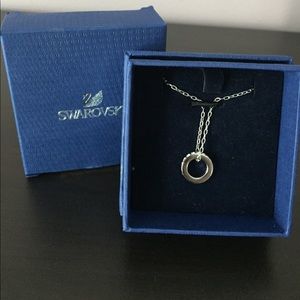 Swarovski Now Circle Pendant necklace