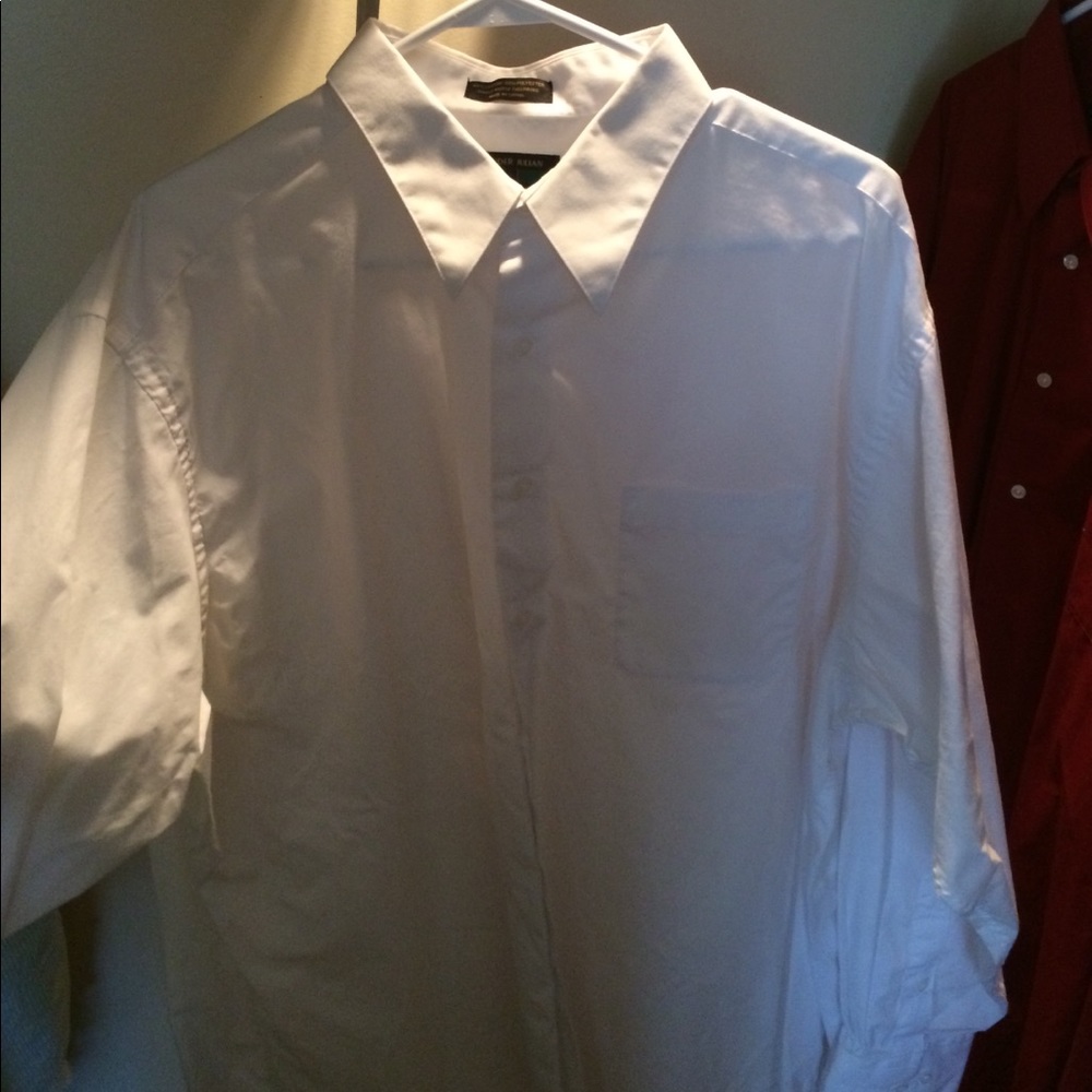 Alexander Julian white dress shirt XL
