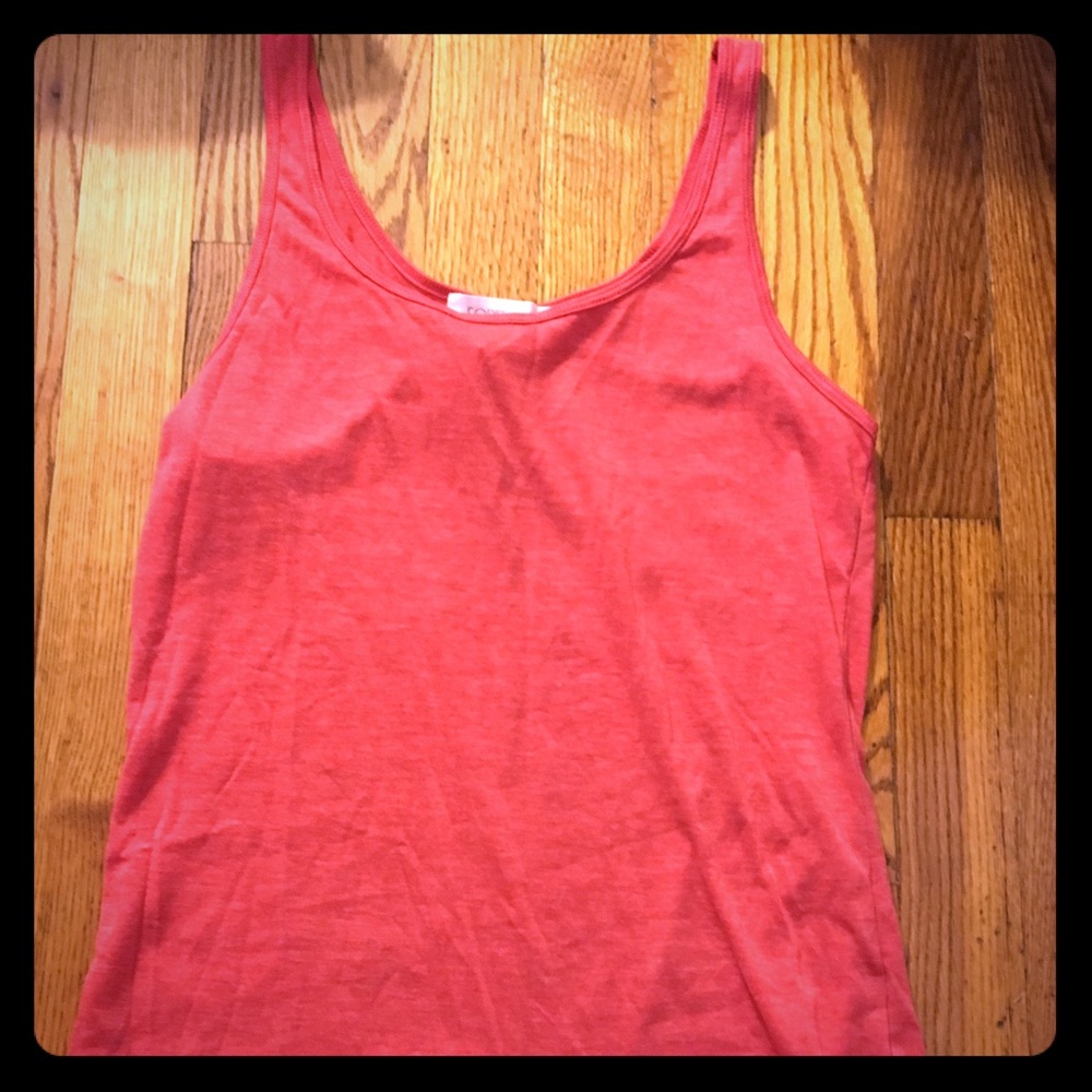 Scarlet Scoop Neck Tank