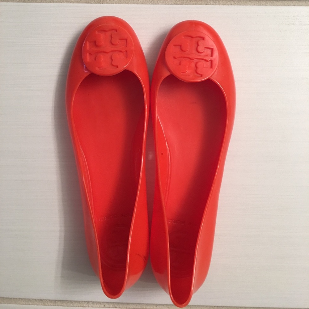 Tory Burch jelly flats size 8