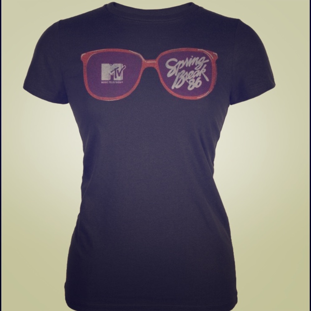 MTV - Spring Break Logo Juniors T-Shirt