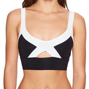 L*space Domino Active Ana Bikini Top NWT! XS