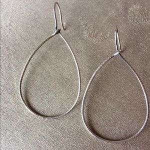 Retired sterling silver 2 inch earrings