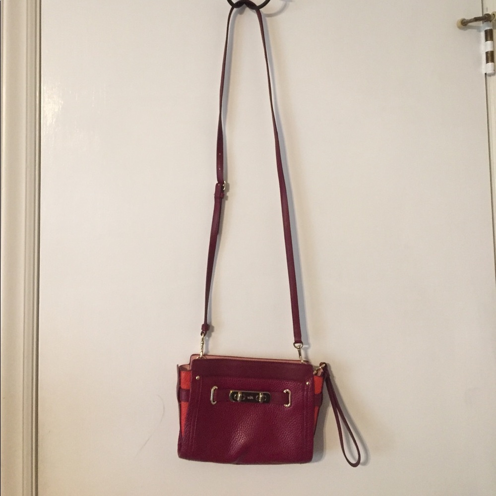 Coach Colorblock Swagger Crossbody/Wristlet